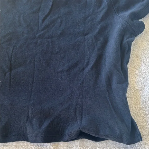 Hollister Short Sleeve Navy Crew Tee - Picture 5 of 11